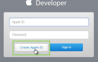 create apple id